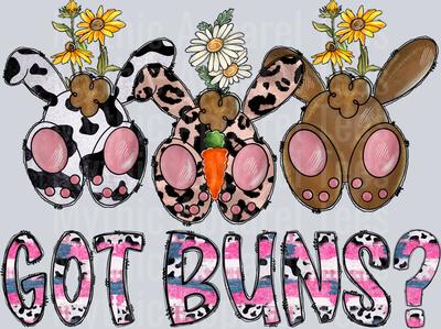 Got buns Bunny Easter Funny