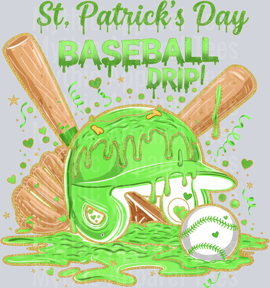 St Patricks Day Baseball